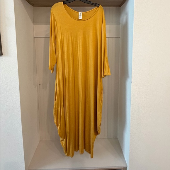 Trendy boutique Dresses & Skirts - Mustard Yellow Maxi Dress